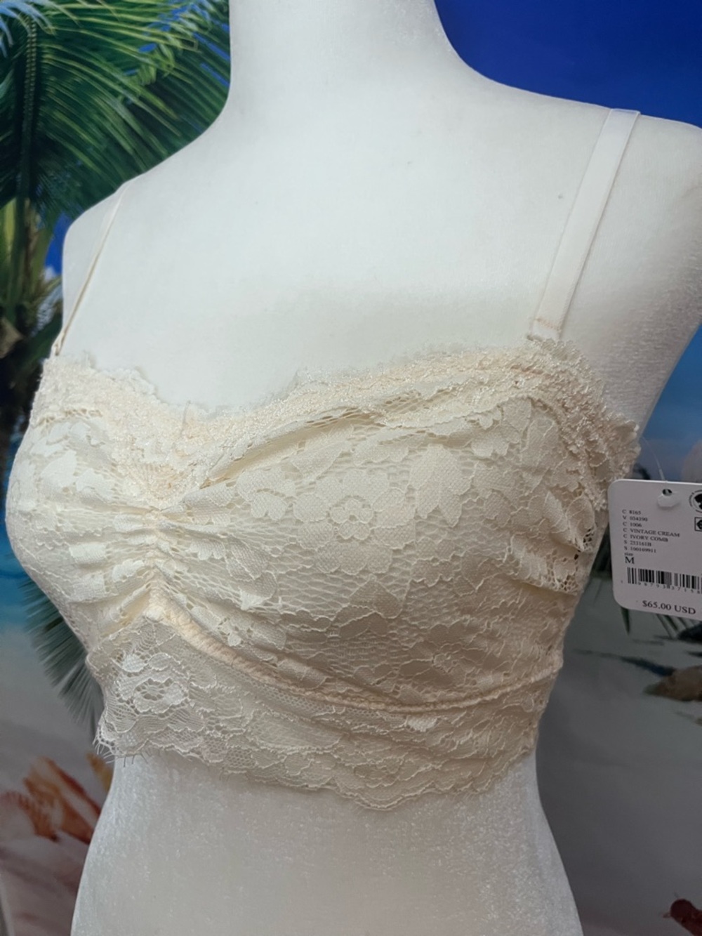 NWT Spell Free Love Lace Bandeau Bralette - Picture 8 of 16